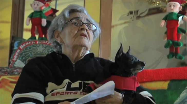 Abuela escribió carta