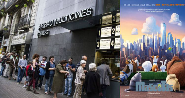 Sala de Cine en Madrid