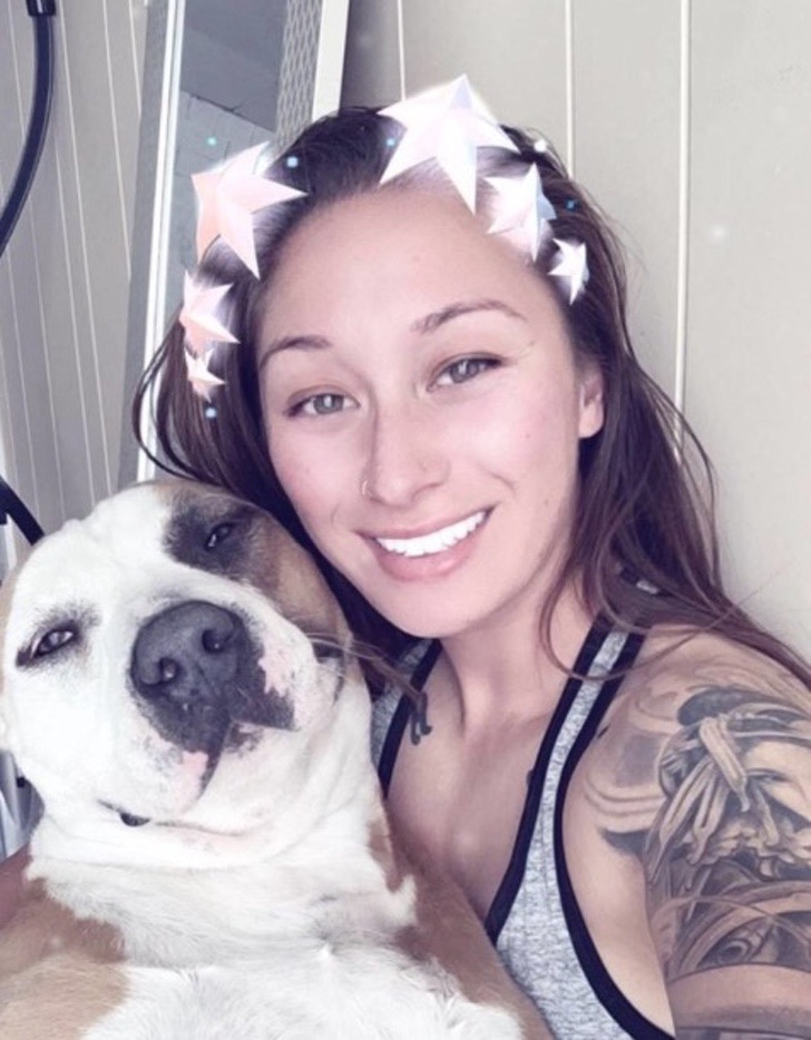 mujer salva a su perro de los incendios en california 2