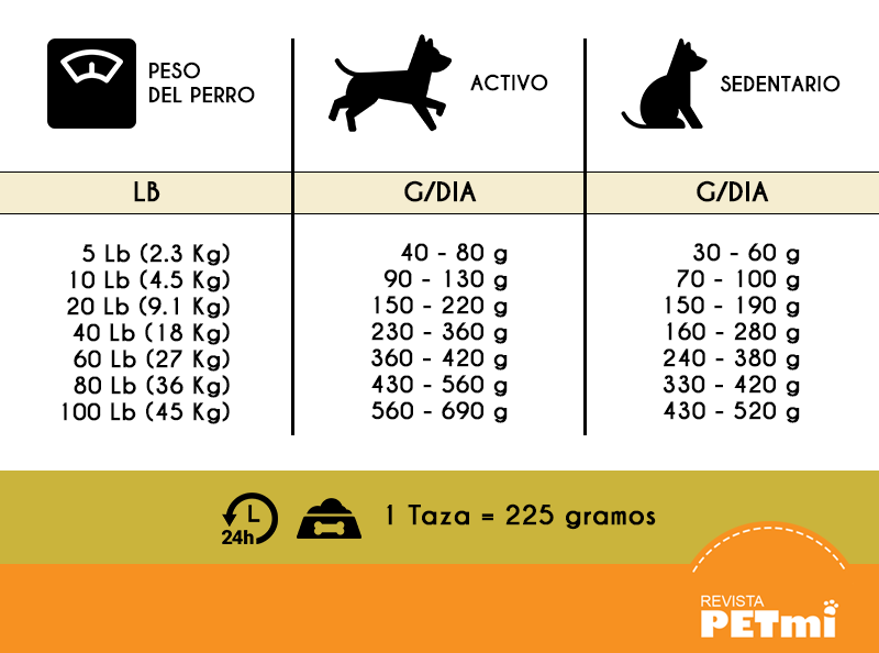 ¿Estás alimentando a tu perro con la cantidad correcta? Revista Petmi