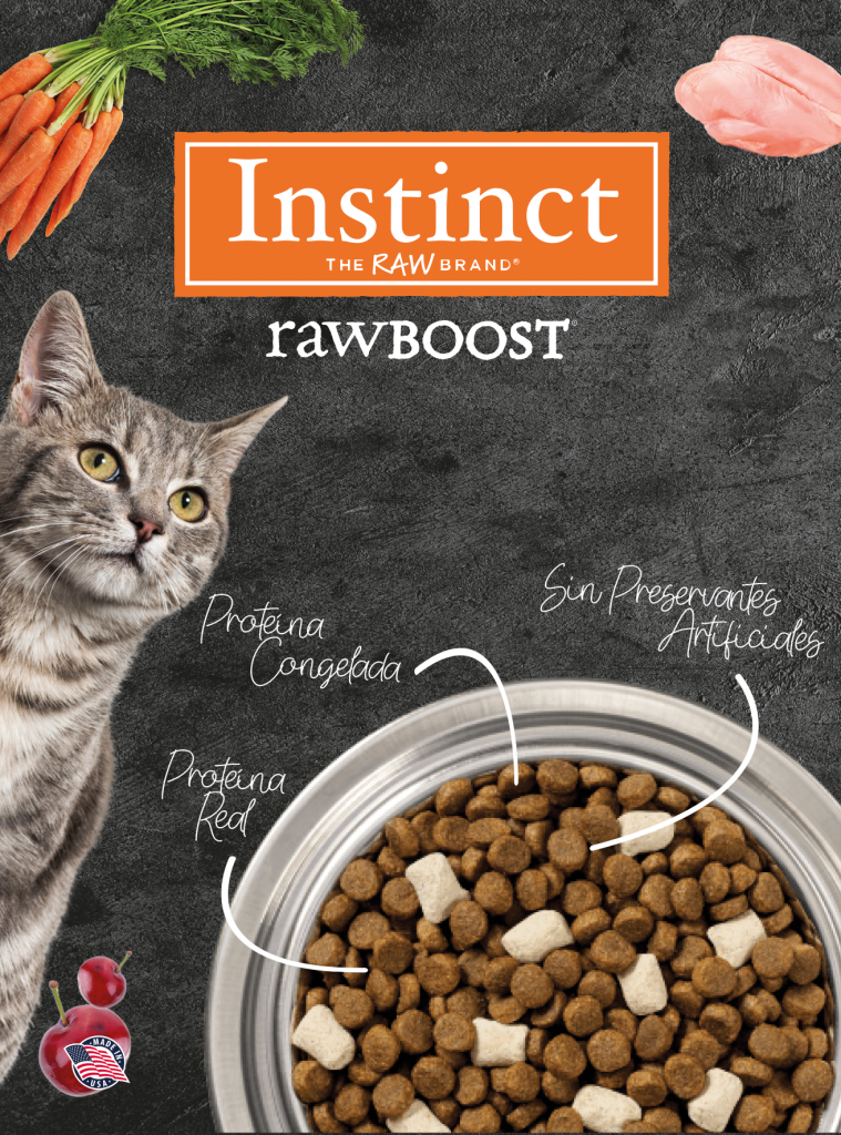 Instinct rawboost comida para gato de calidad en guatemala