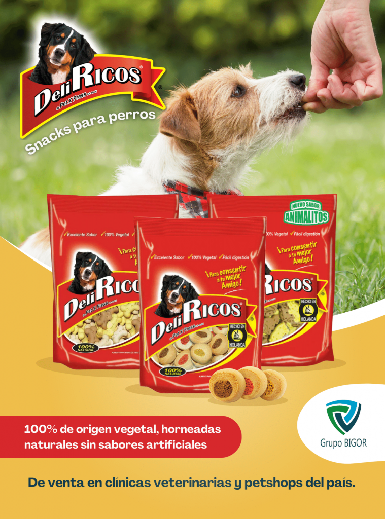 Deliricos, snack para perros 100% de origen vegetal, horneadas naturales sin sabores artificiales. 