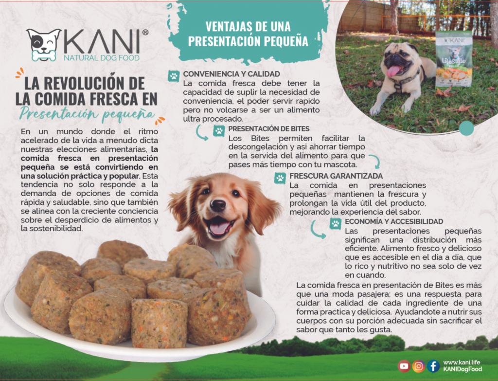 Kani, comida natural para perros en guatemala
